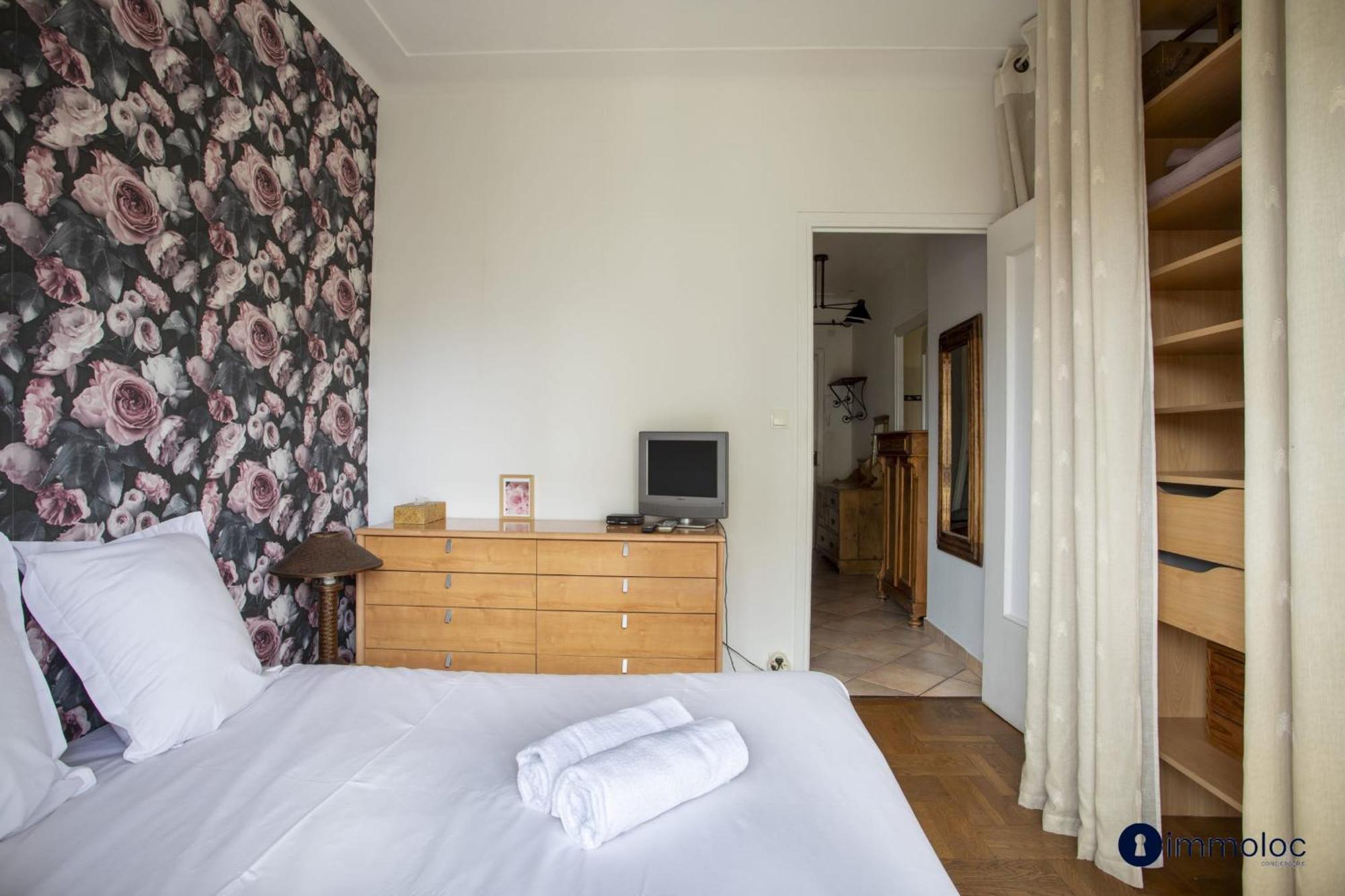 Air-conditioned In The Imperial Park Apartment Nizza